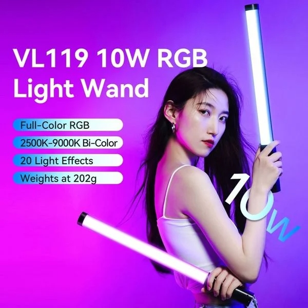 Ulanzi VL119 RGB 10W - Update 2024