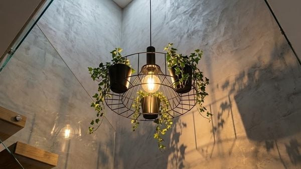 Giải Pháp Bố Trí Đèn Thả Trần Tích Hợp Cây Xanh Green Lighting Cho Không Gian Sinh Thái