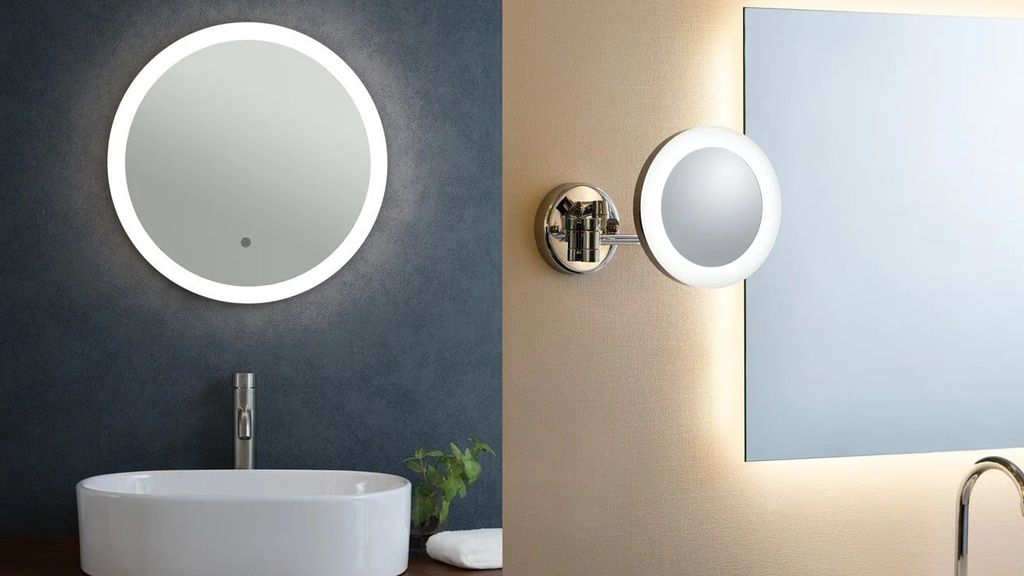 Bí Quyết Chọn Gương Đèn LED Cảm Ứng Chuẩn Cho Góc Trang Điểm & Phòng Tắm