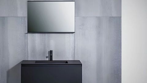 Xu Hướng Thiết Kế Phòng Tắm Tối Giản Với Chậu Lavabo Treo Tường Inox Miratap Nhật Bản