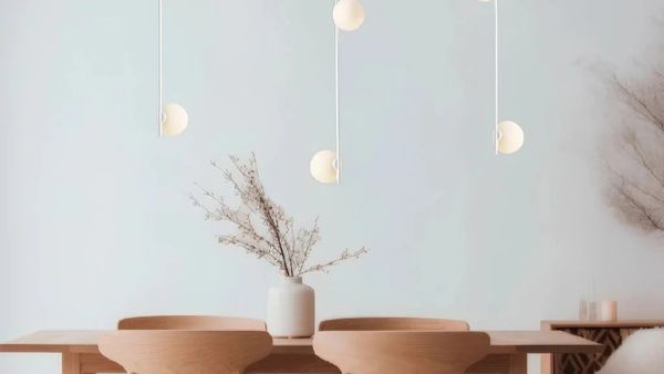 Giải Pháp Chiếu Sáng Đèn Thả Và Ốp Trần Thủy Tinh Tròn MotoM Sphere Sang Trọng