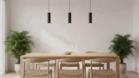 Kích Thước & Độ Cao Treo Đèn Thả Bàn Ăn Chuẩn Tỷ Lệ Vàng Cho Căn Hộ Hiện Đại