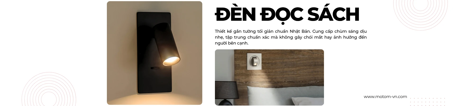 Đèn đọc sách MotoM