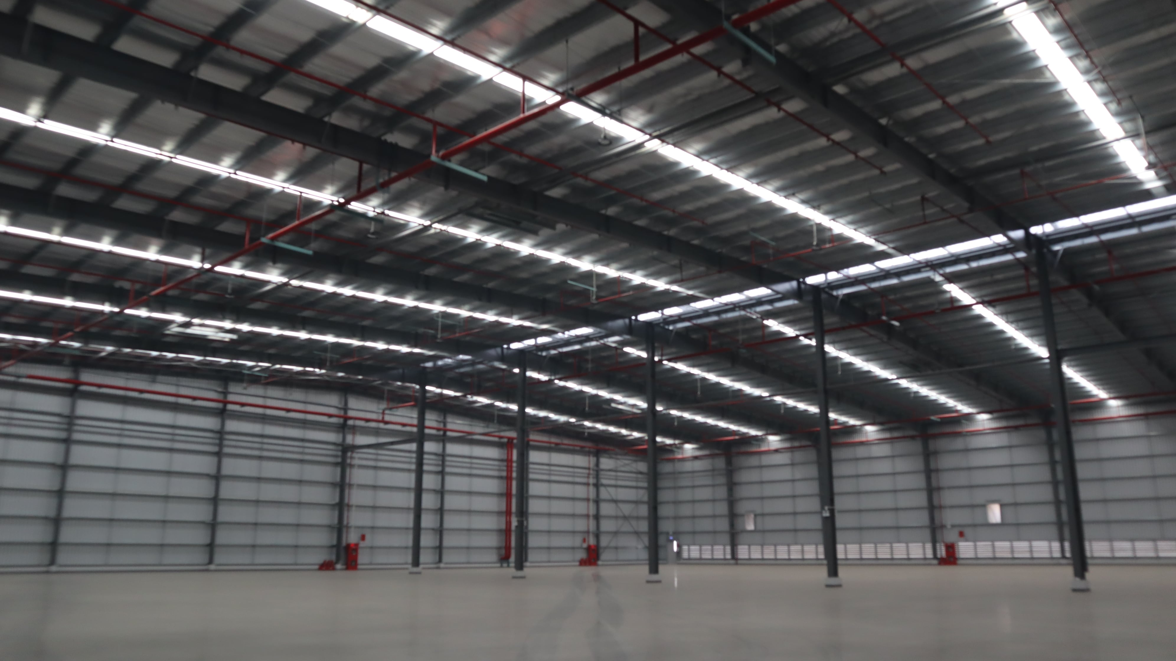 Chi tiết bố trí đèn LED MotoM tại văn phòng DHL Minh Quang - Ảnh 3