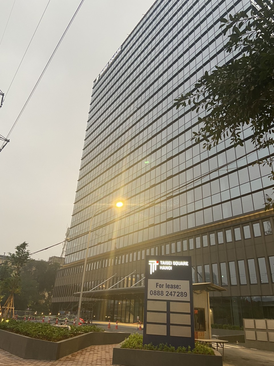 Dự án chiếu sáng tòa nhà văn phòng TAISEI SQUARE HANOI - Hình 2