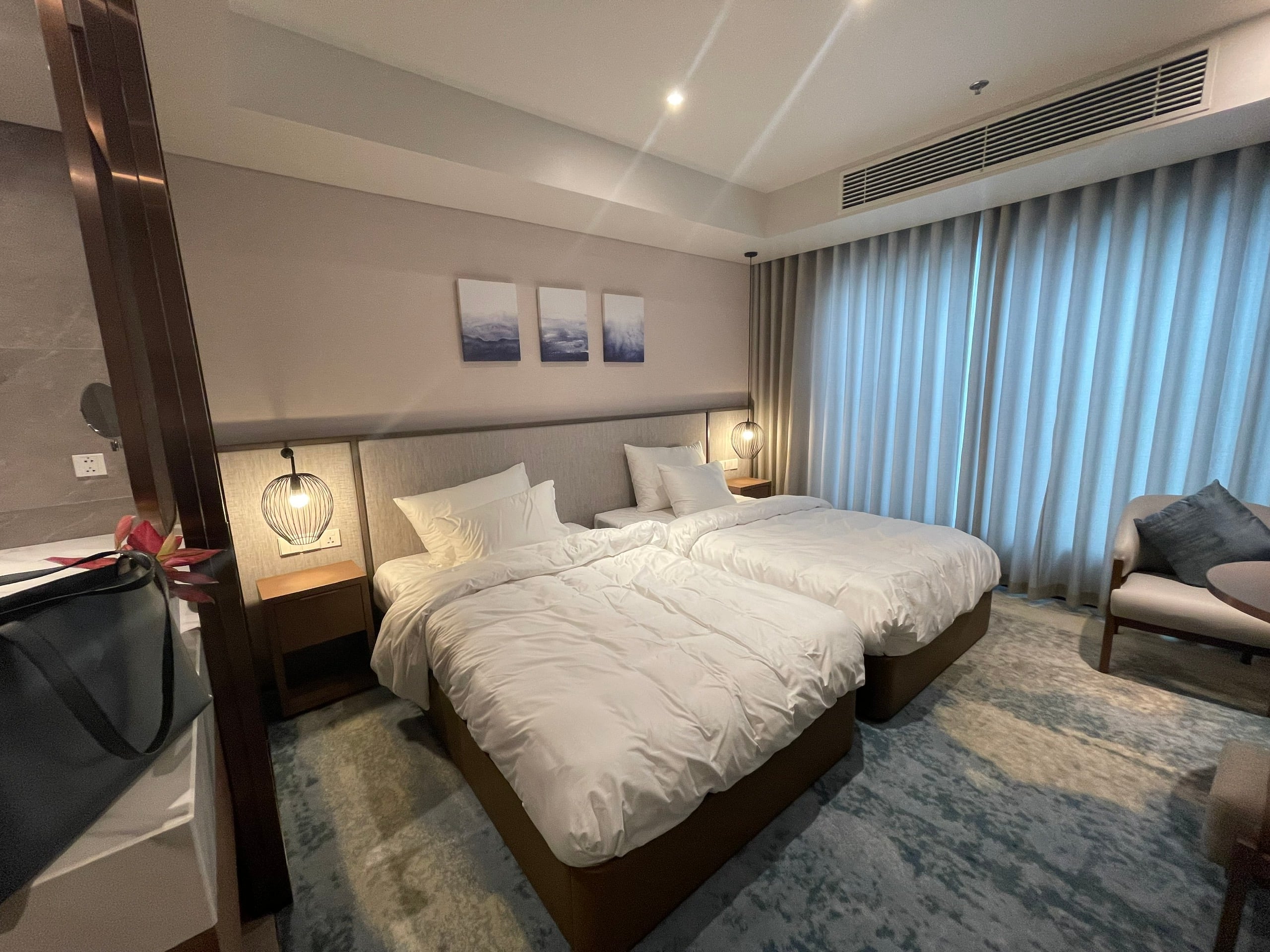Góc nghỉ ngơi ấm cúng và tiện nghi dành cho du khách tại Khách sạn Route Inn