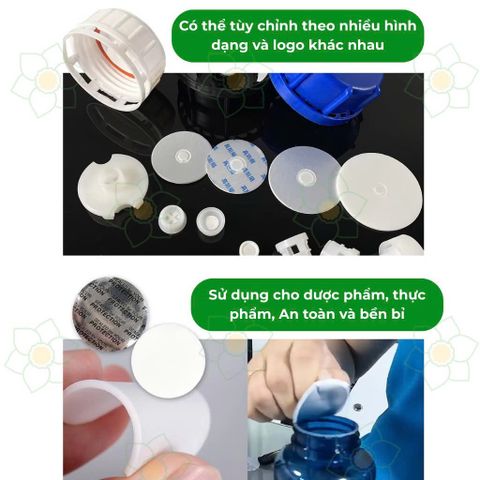 Màng Seal Nhôm & Màng Dán Niêm Phong: Giải Pháp Bảo Vệ Toàn Diện Cho Hũ Nhựa, Thủy Tinh