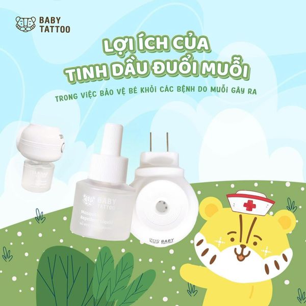 Lợi Ích Của Tinh Dầu Đuổi Muỗi Trong Việc Bảo Vệ Bé Khỏi Các Bệnh Do Muỗi Gây Ra