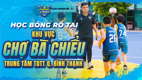 Học bóng rổ tại khu Bà Chiểu - Bình Thạnh