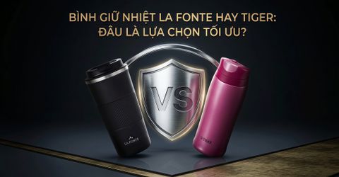 Bình giữ nhiệt La Fonte hay Tiger: Đâu là lựa chọn tối ưu?