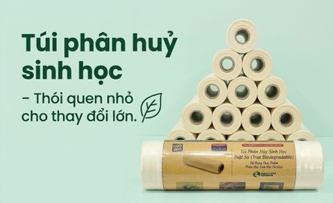 Túi phân huỷ sinh học – Thói quen nhỏ cho thay đổi lớn