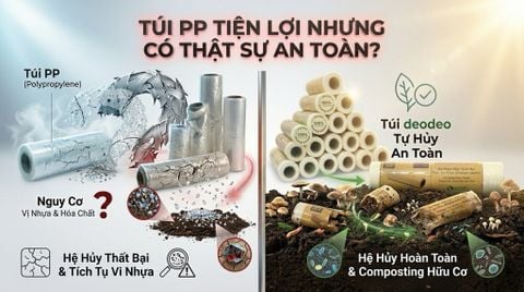 Túi PP tiện lợi nhưng có thật sự an toàn?