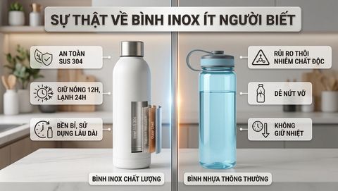 Sự thật về bình INOX ít người biết