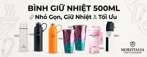 Bình Giữ Nhiệt 500ml – Nhỏ Gọn, Giữ Nhiệt Tối Ưu