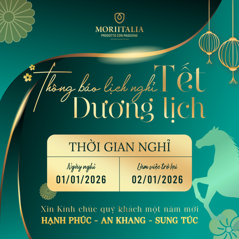 THÔNG BÁO LỊCH NGHỈ TẾT DƯƠNG LỊCH 2026