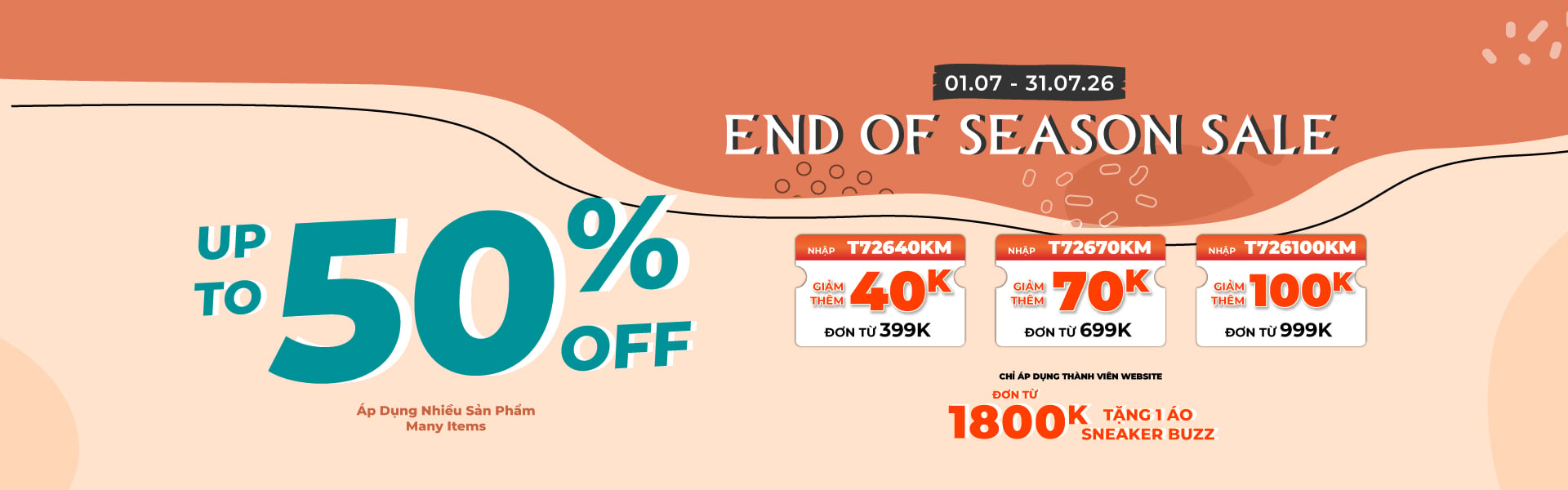 END OF SEASON SALE