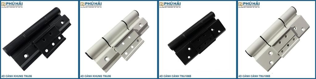 So sánh Bản lề 4D Cánh Khung và Cánh Cánh TMJ06 - TMJ106B Kinlong – Nên chọn loại nào cho cửa nhôm Xingfa
