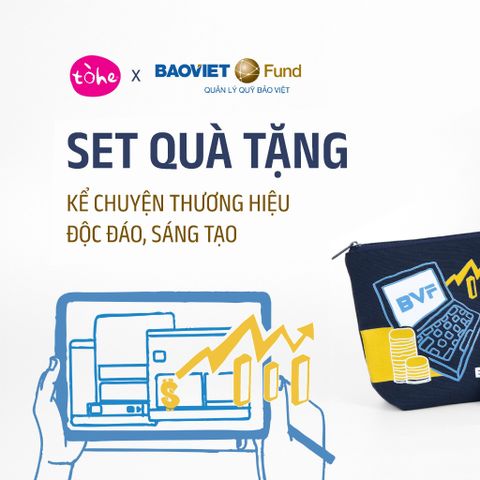 Tòhe x Bảo Việt Fund | Bộ quà tặng sáng tạo mừng kỷ niệm 20 năm thành lập
