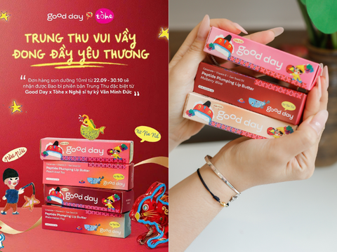 TÒHE X GOOD DAY | ĐÓN TRUNG THU Ý NGHĨA CÙNG BST SON PHIÊN BẢN GIỚI HẠN