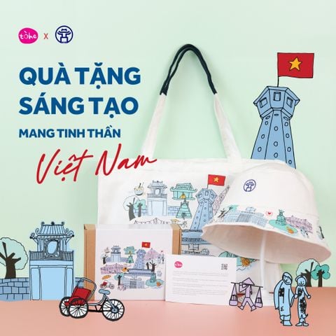 TÒHE & BỘ QUÀ TẶNG “YÊU NƯỚC” ĐỘC ĐÁO