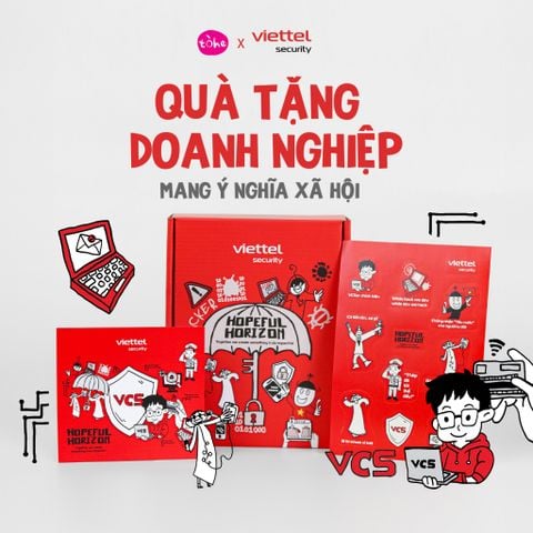 TÒHE x Viettel Cyber Security | Bộ quà tặng đặc biệt tri ân “chiến binh” an ninh mạng