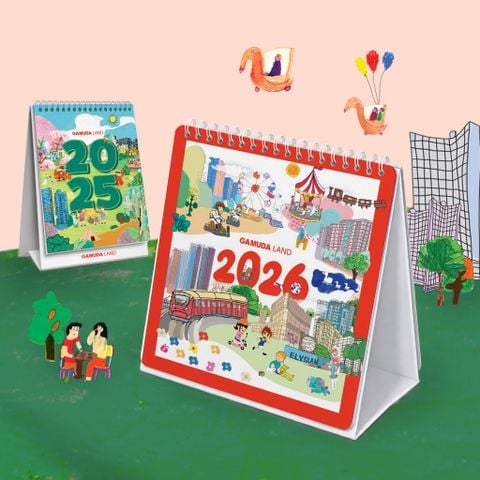 GAMUDA LAND VÀ NHỮNG CUỐN LỊCH GIEO HỒN NHIÊN
