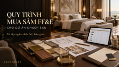 Quy Trình Mua Sắm FF&E Cho Dự Án Khách Sạn: Từ Lập Ngân Sách Đến Bàn Giao