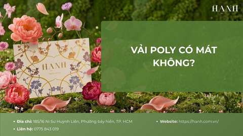 Vải poly có mát không? Cách chọn chất liệu thoáng mát mùa hè