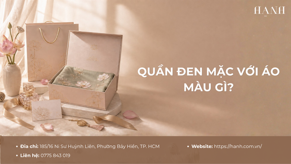 Quần đen mặc với áo màu gì? Bí quyết phối màu chuẩn quý cô