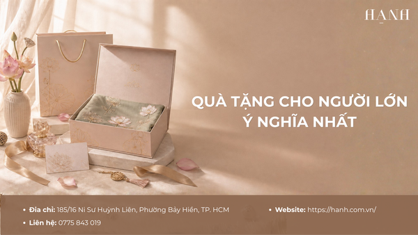 33 quà tặng cho người lớn tuổi ý nghĩa nhất thể hiện tình cảm