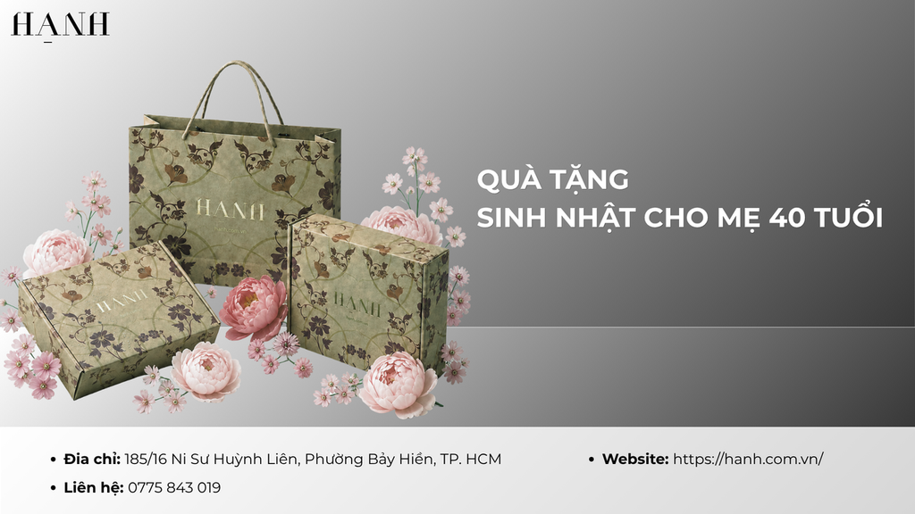 35 quà tặng sinh nhật cho mẹ 40 tuổi ý nghĩa và thiết thực nhất
