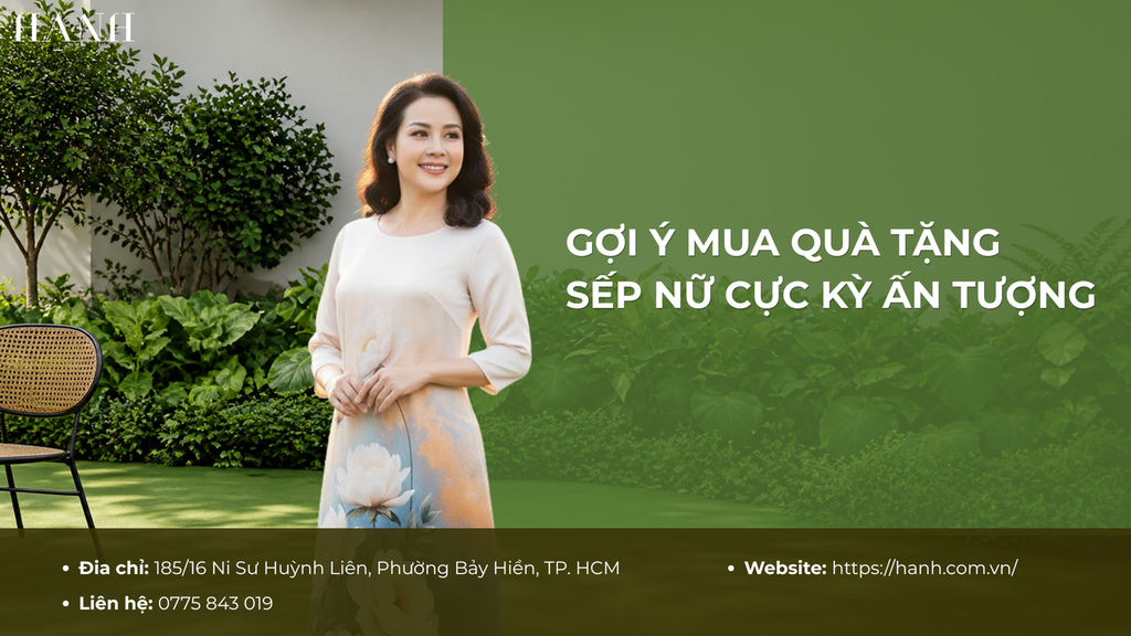 20+ gợi ý mua quà tặng sếp nữ cực kỳ ấn tượng và ghi điểm