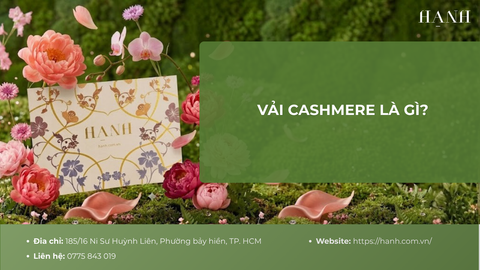 Vải Cashmere là gì? Đặc điểm và phân loại chất liệu đắt đỏ