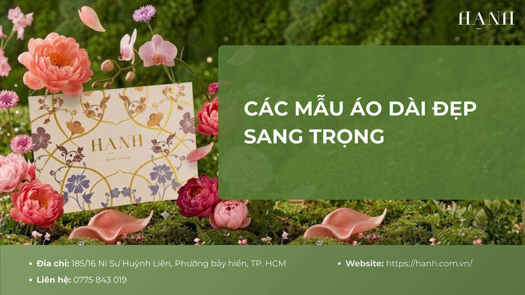Top 5 các mẫu áo dài đẹp, sang trọng, tôn dáng năm 2026