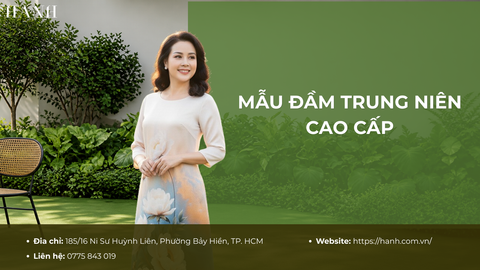 Top đầm trung niên cao cấp, thanh lịch hiện nay 2026