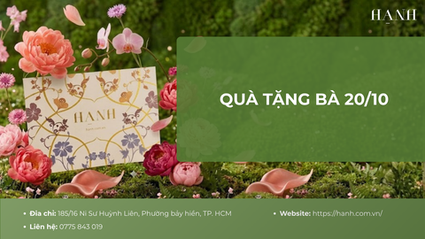 Quà tặng bà 20 10 những món quà thể hiện lòng hiếu kính