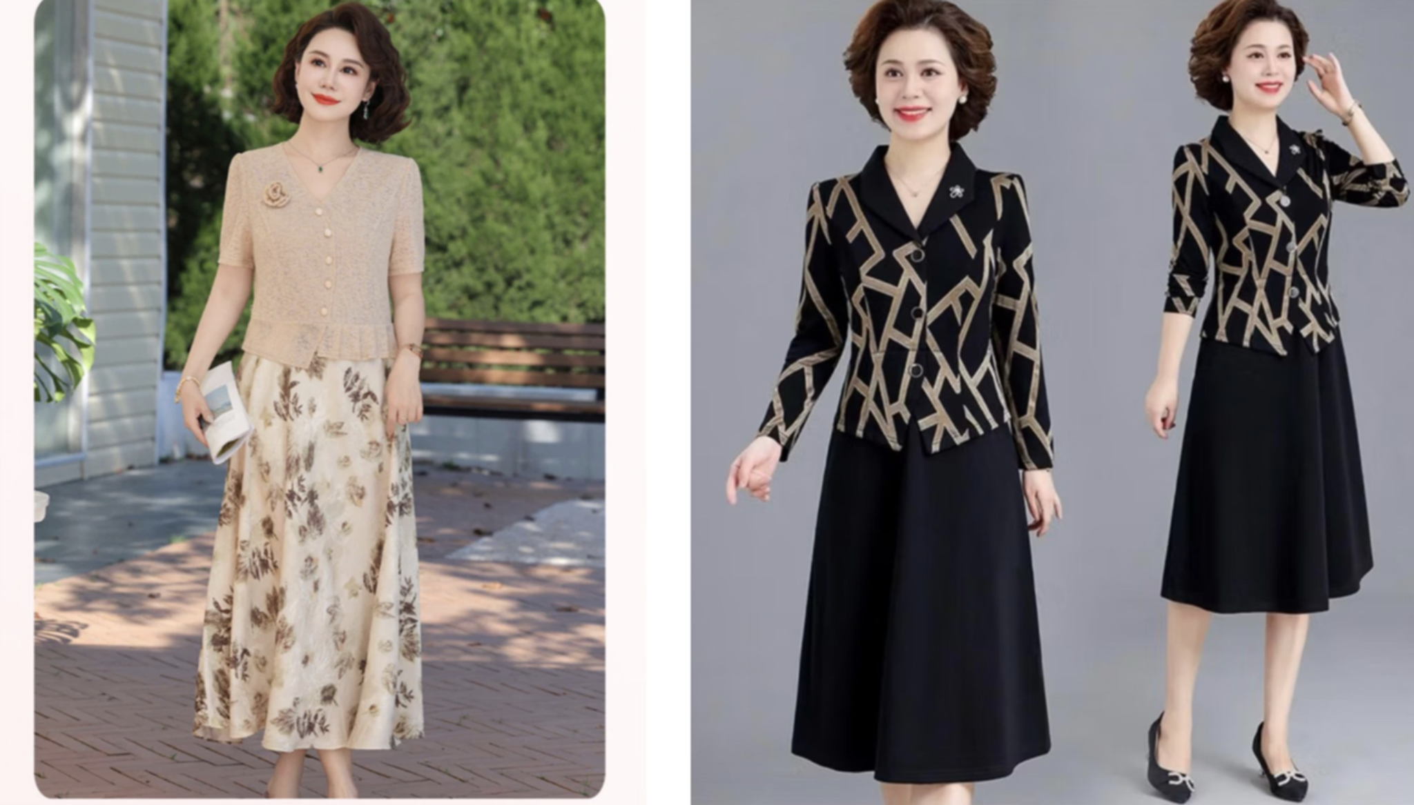 Phối áo với chân váy chữ A