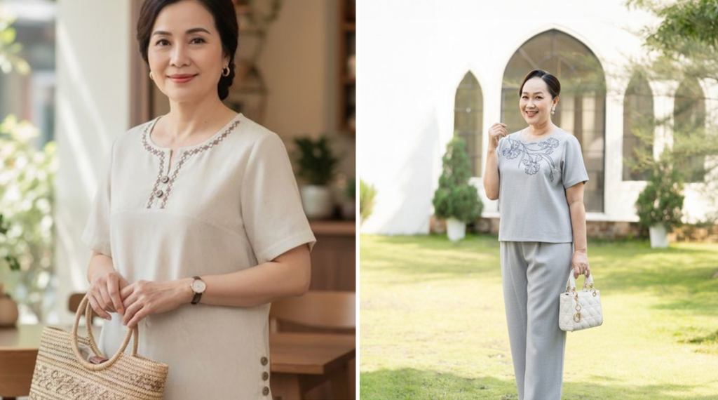 Set bộ lịch sự dành cho mẹ vợ