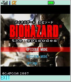 Một trò chơi Resident Evil khác dành cho điện thoại di động cũ 