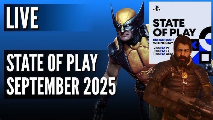 Phát sóng PlayStation State of Play - tháng 9 năm 2025 - trailer mới của Wolverine