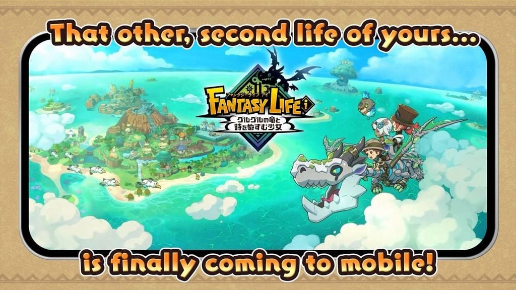 Fantasy Life i dự kiến sẽ ra mắt trên iOS và Android vào mùa hè này, hỗ trợ chơi đa nền tảng và đồng bộ hóa tiến trình lưu game.