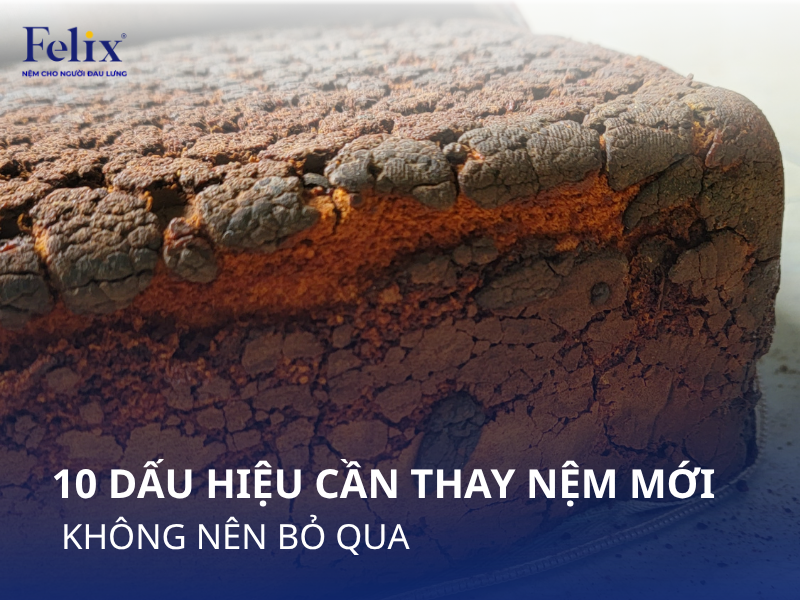 10 Dấu Hiệu Cần Thay Nệm Mới Bạn Không Nên Bỏ Qua