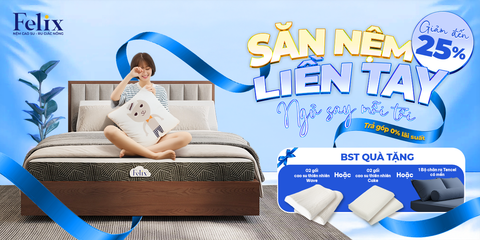 Thu Nệm Cũ Đổi Nệm Mới, Trợ Giá Lên Tới 25% Tại Công Ty Nệm Felix