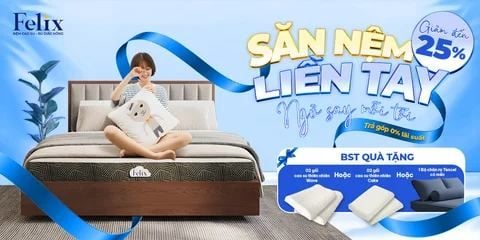 Thu Nệm Cũ Đổi Nệm Mới, Nhiều Quà Tặng Hấp Dẫn Tại Công Ty Nệm Felix