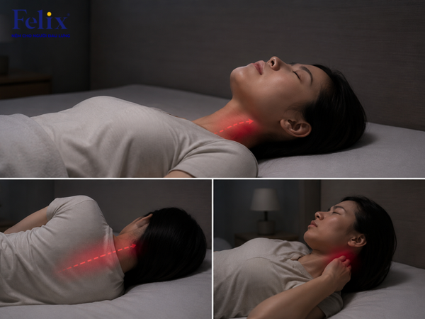 Nhược điểm của việc ngủ không gối