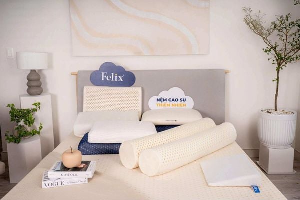 Nệm cao su thiên nhiên Felix chất lượng