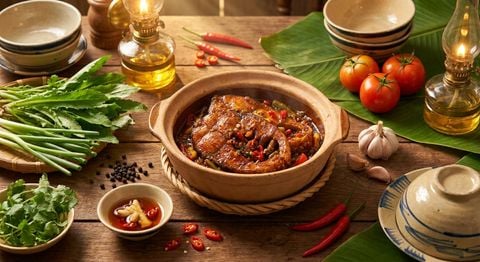 Công thức Cá Lóc 1 Nắng kho tộ đậm đà hương vị đồng quê trứ danh