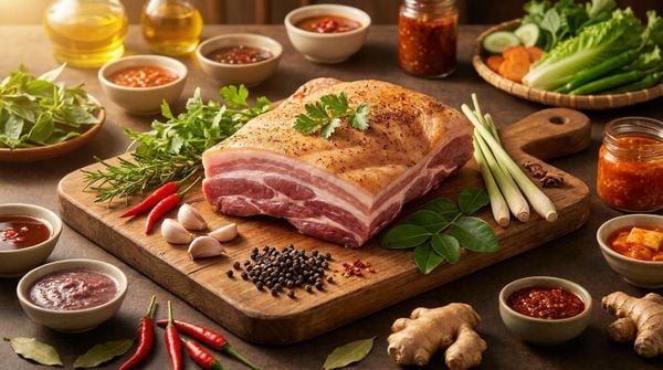 Tuyệt đỉnh ẩm thực Ba Rọi Heo Rừng Lai: Tổng hợp công thức chuẩn nhà hàng