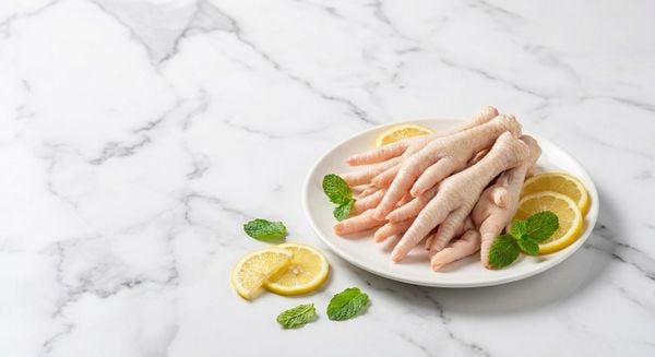 Cửa hàng bán chân gà rút xương làm sẵn ngon