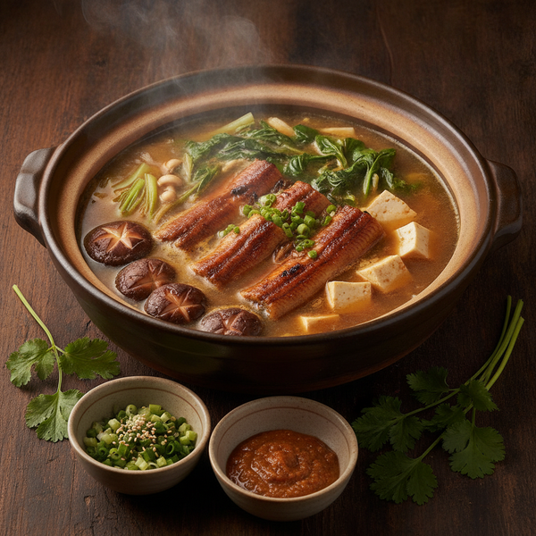 Hướng dẫn nấu Lẩu Lươn Nhật Nissi sốt Miso bổ dưỡng tại nhà